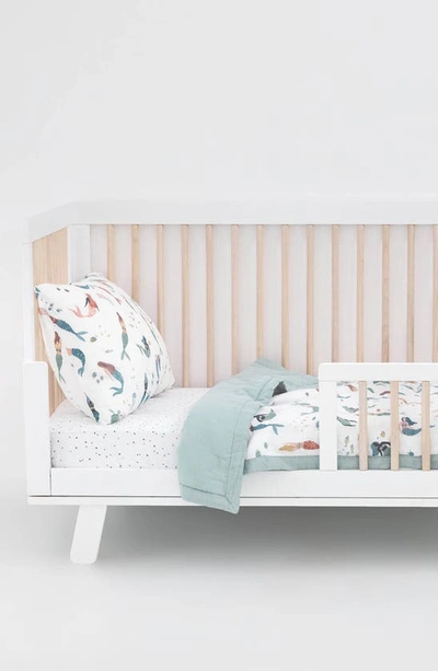 Little Unicorn Toddler Cotton Muslin Bedding Set In Mermaids