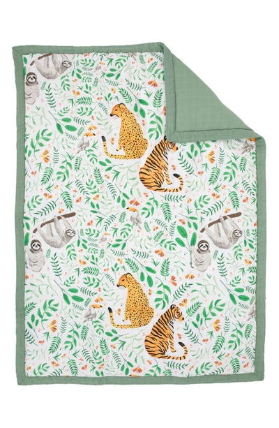 Little Unicorn Toddler Cotton Muslin Bedding Set In Jungle