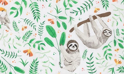Little Unicorn Toddler Cotton Muslin Bedding Set In Jungle