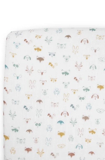 Little Unicorn Toddler Cotton Muslin Bedding Set In Colorful Critters
