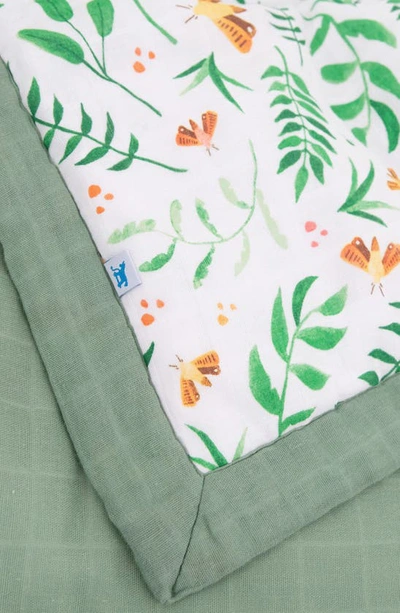 Little Unicorn Cotton Muslin Toddler Comforter In Jungle