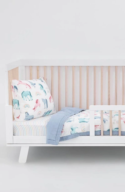 Little Unicorn Cotton Muslin Toddler Comforter In Unicorns