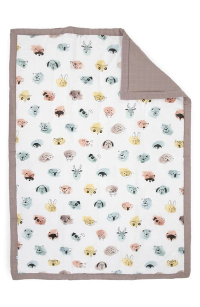Little Unicorn Toddler Cotton Muslin Bedding Set In Colorful Critters