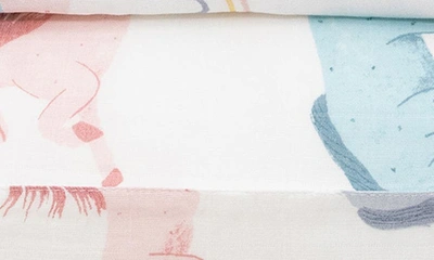 Little Unicorn Toddler Cotton Muslin Bedding Set In Unicorns