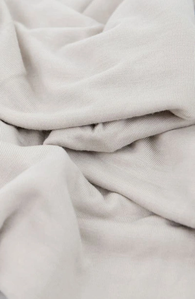 Little Unicorn Stretch Knit Swaddle In Grey