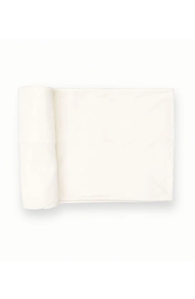 Little Unicorn Stretch Knit Swaddle In White
