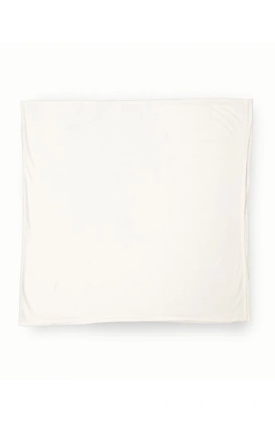 Little Unicorn Stretch Knit Swaddle In White