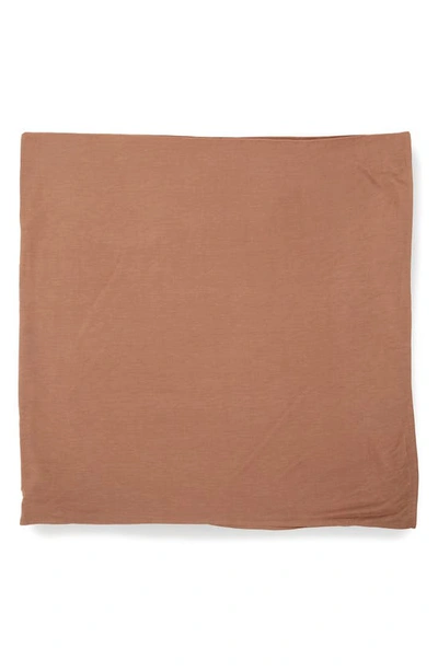 Little Unicorn Stretch Knit Swaddle In Terracotta