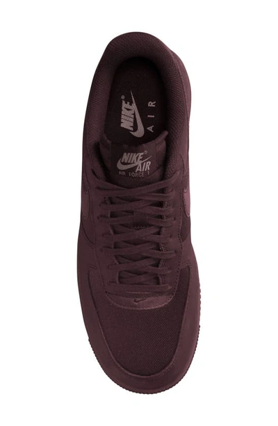 Shop Nike Air Force 1 '07 Lx Sneaker In Burgundy Crush/ Burgundy Crush