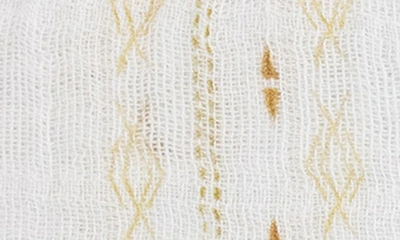 Little Unicorn Cotton Muslin Crib Sheet In Stone Stripe