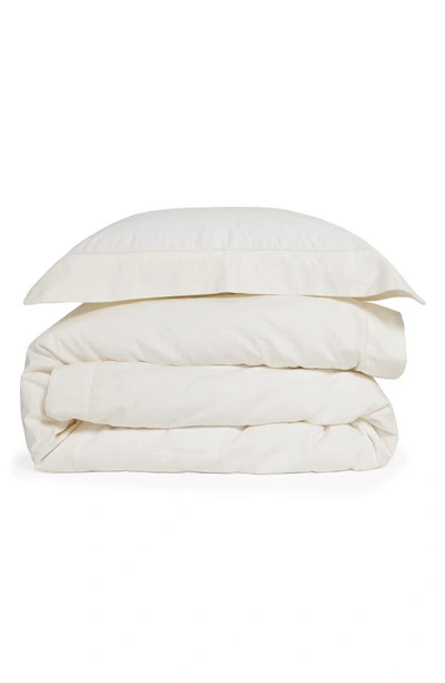 Shop Pom Pom At Home Classico Cotton Sateen Duvet Cover & Sham Set In Ivory