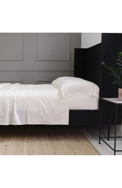 Pom Pom At Home Classico Cotton Sateen Sheet Set In Ivory