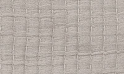 Pom Pom At Home Vancouver Cotton Gauze Coverlet In Grey