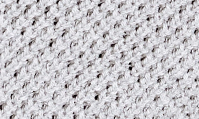 Shop Eberjey Waffle Knit Crop Cardigan In Heather Grey