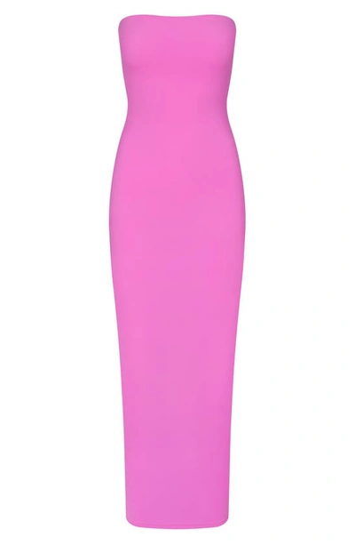 Shop Skims Fits Everybody Tube Dress In Neon Orchid