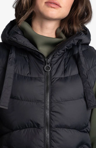 Lole Transition Vest In Black Beauty