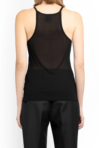 Shop Givenchy Tank Tops In Black