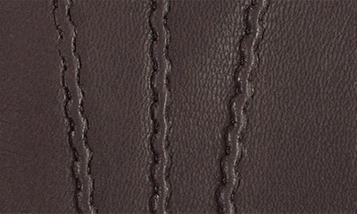 Hickey Freeman Cashmere Lined Leather Gloves In Brown