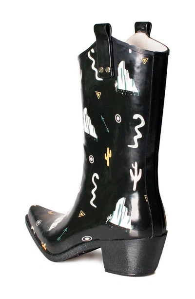 Nomad Yippy Cowboy Waterproof Rain Boot In Wild West