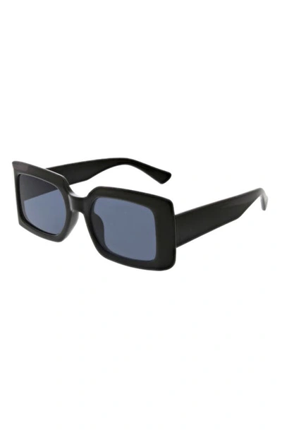 Shop Bcbg 52mm Rectangle Sunglasses In Black