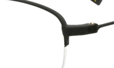 Shop Dunhill Novelty 54mm Optical Frames In Black Black Transparent