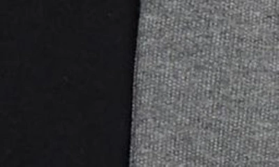 Splendid Kids' Assorted 2-pack Joggers In Dark Heather Grey/ Black