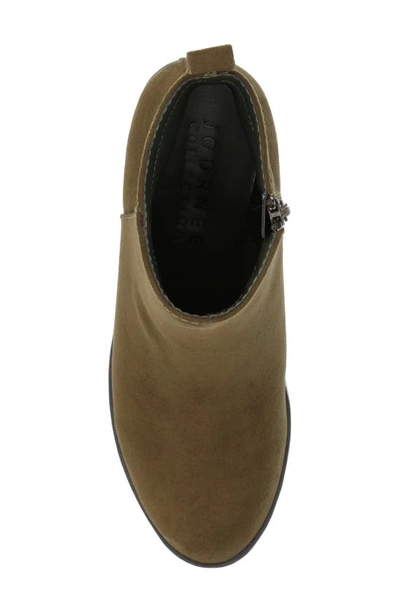 Shop Journee Collection Cassidy Bootie In Olive