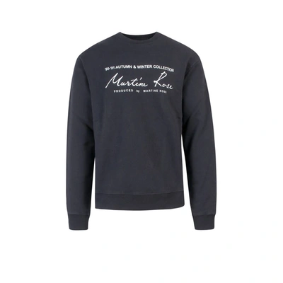 Shop Martine Rose Sweatshirt In Black