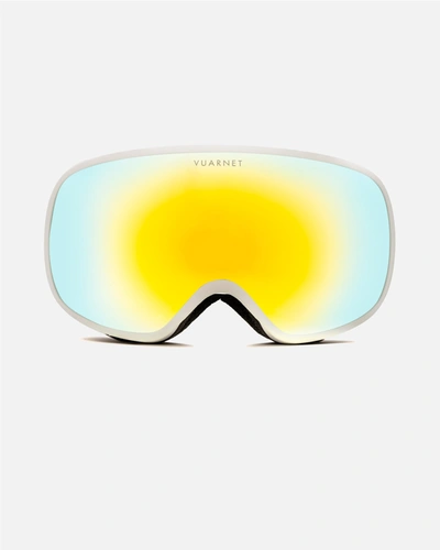 Shop Vuarnet Cervin Ski Goggles In White