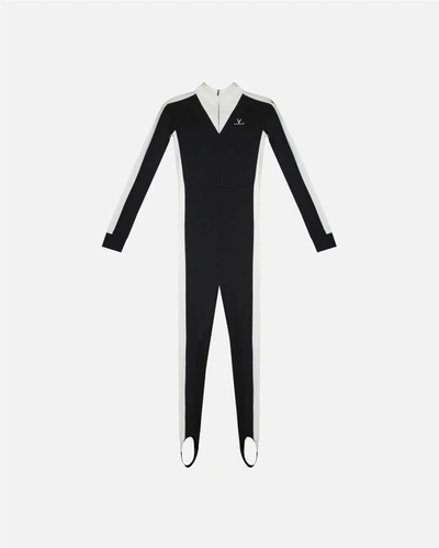 Shop Vuarnet Nemi Cat Suit In Black/white