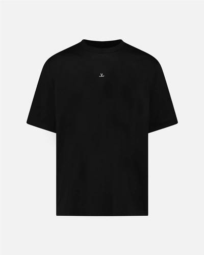 Shop Vuarnet Signature Cotton T-shirt In Black
