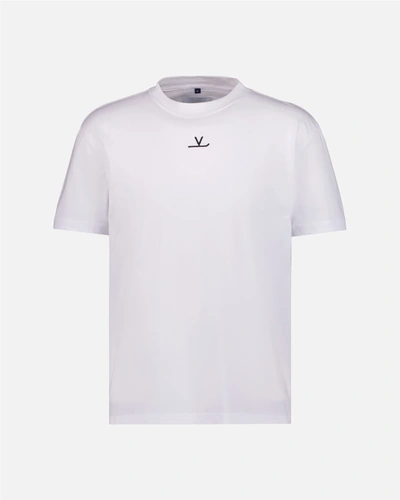 Shop Vuarnet Signature T-shirt In White