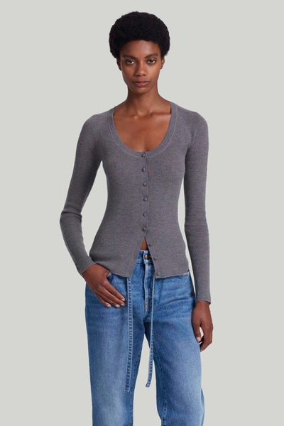 Shop Altuzarra 'jones' Sweater In Carbon Melange