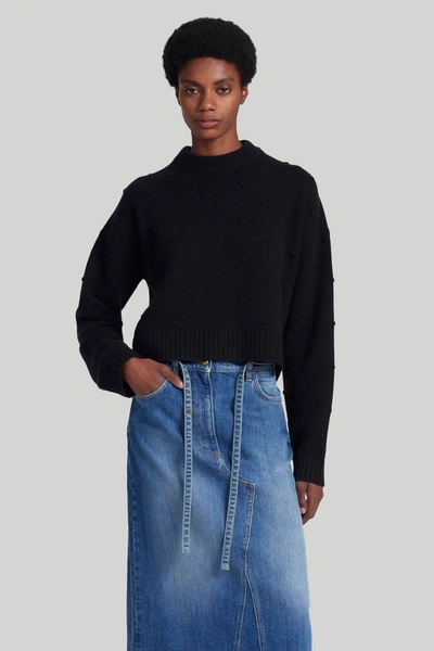 Shop Altuzarra 'melville' Sweater In Black