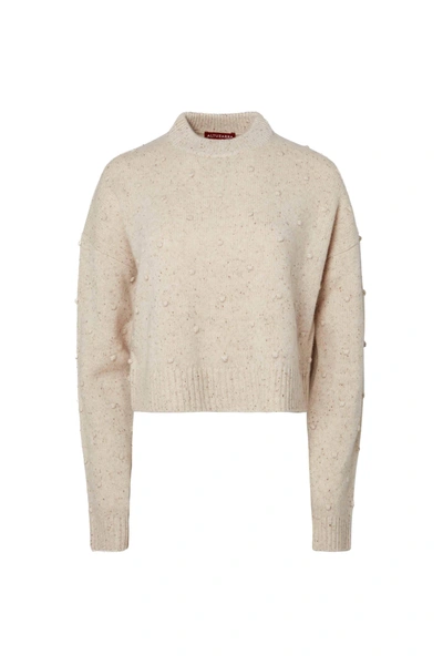Shop Altuzarra 'melville' Sweater In Natural Melange