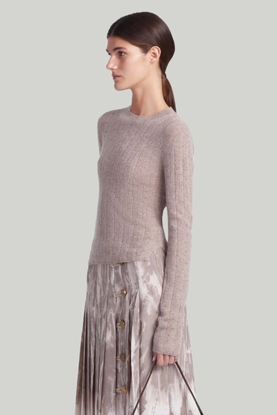 Shop Altuzarra 'wynter' Sweater In Balsam Melange