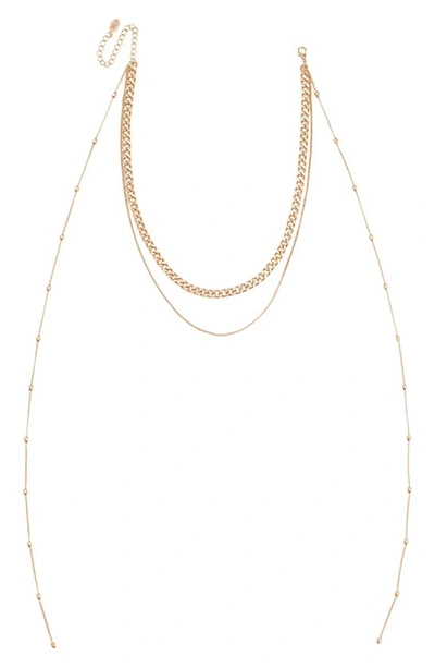 Shop 8 Other Reasons Layered Chain Necklace In Gold