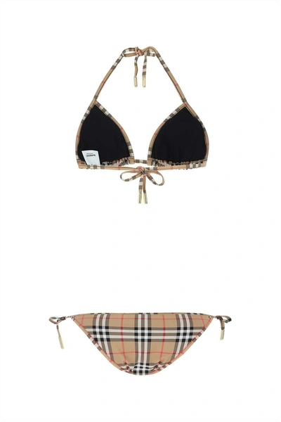 Shop Burberry Swimsuits In Checked