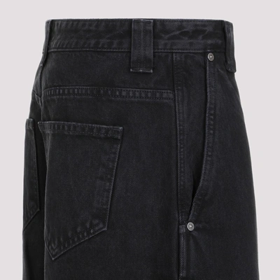 Shop Khaite Jacob Jeans In Black