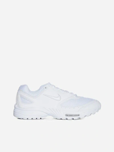 Shop Nike X Comme Des Garcons Homme Plus Nike Air Pegasus 2005 Sneakers In White
