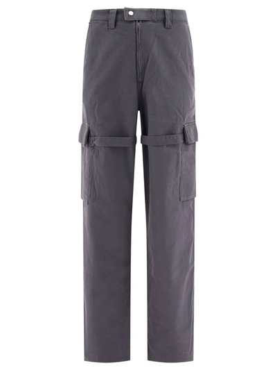 Shop Ambush Cargo Trousers In Grey