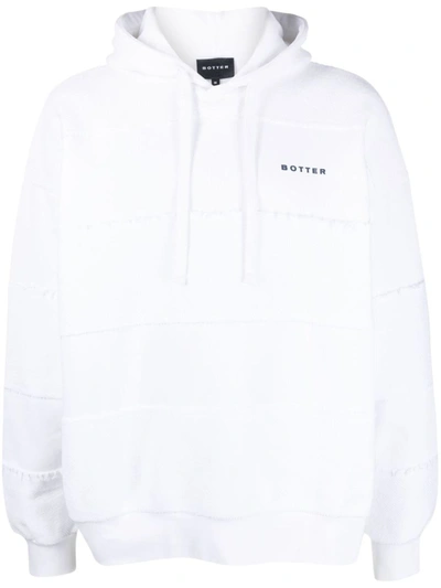 Shop Botter Organic Cotton Hoodie In White