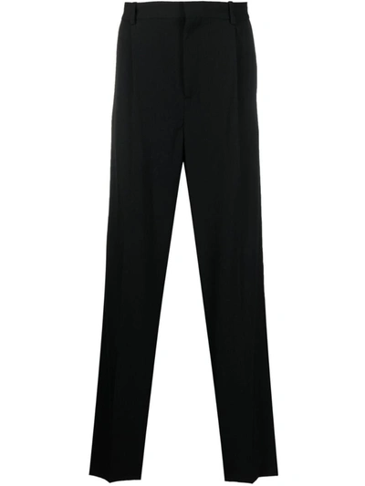 Shop Botter Wool Classic Trousers In Black