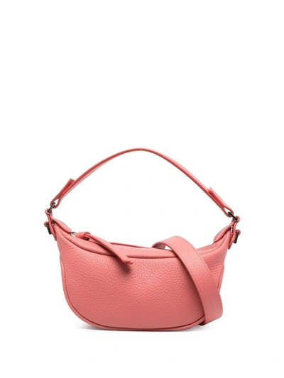 Shop By Far Pebbled-texture Tote Bag In Pink