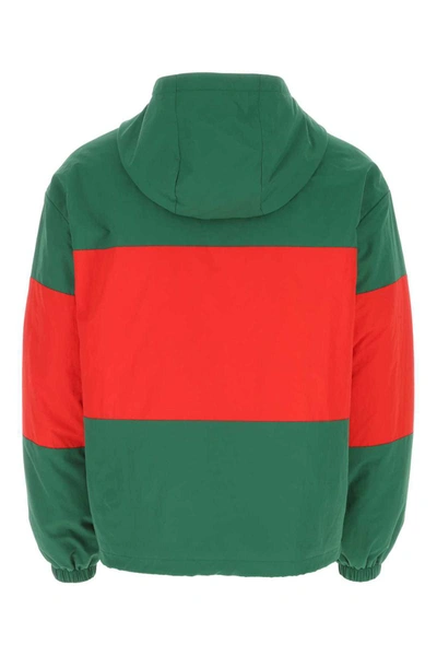 Shop Gucci Jackets In Multicoloured