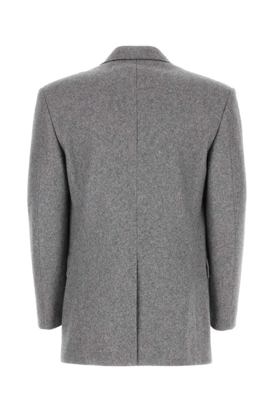 Shop Gucci Jackets And Vests In Grey