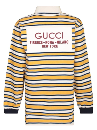 Shop Gucci T-shirts In Yellow