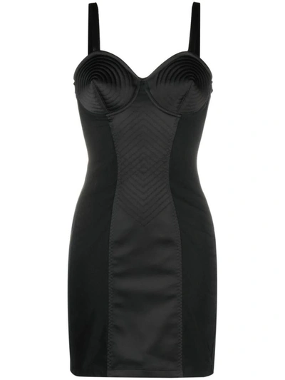 Shop Jean Paul Gaultier Dress In Black