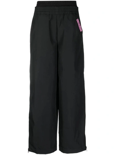 Shop Khrisjoy High-waisted Wide-leg Trousers