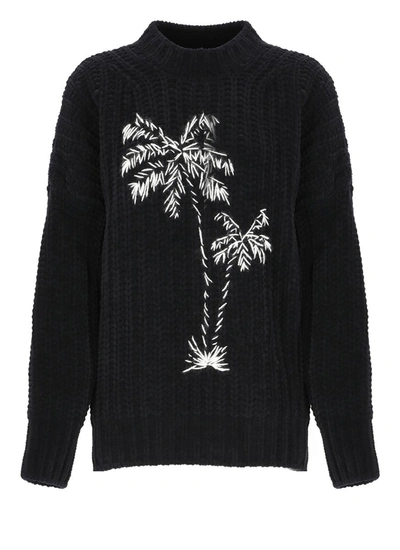 Shop Palm Angels Sweaters Black